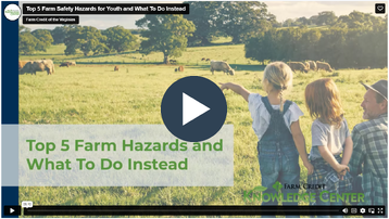 top 5 farm hazards video thumbnail